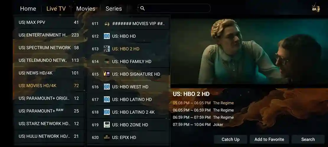 Preview 1 - Buho IPTV Premium IPTV Subscription