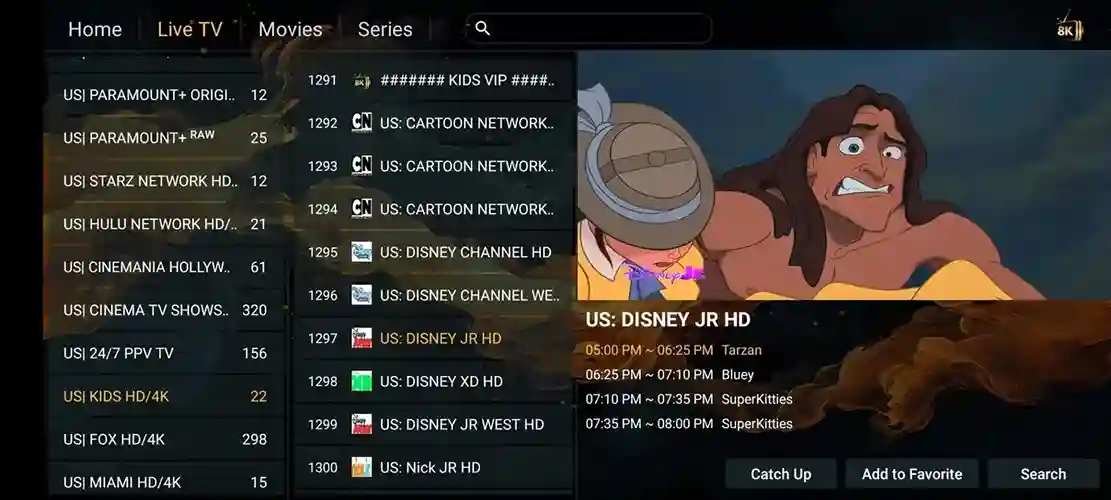 Preview 2 - Buho IPTV Premium IPTV Subscription