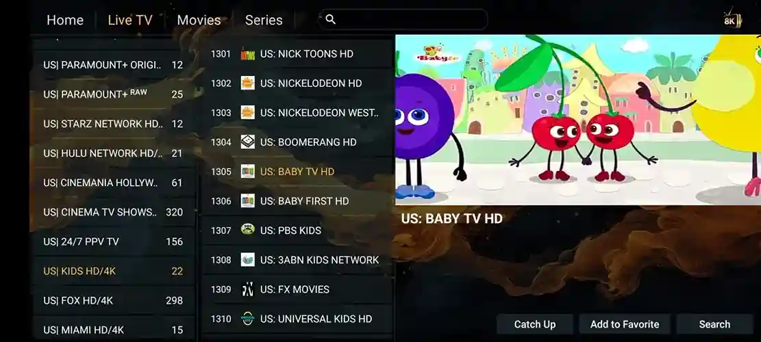 Preview 3 - Buho IPTV Premium IPTV Subscription
